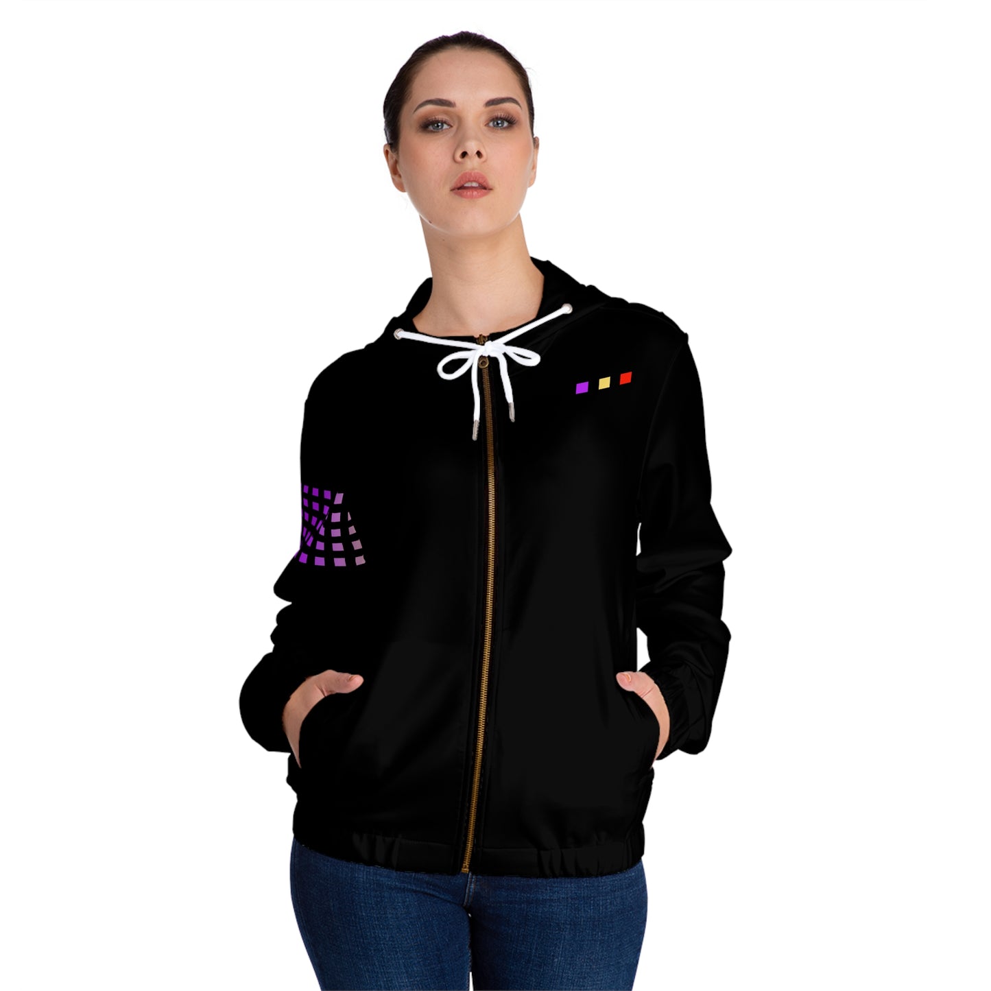 Paladin Punks Hoodie Black Solid Sublimation Dye NY