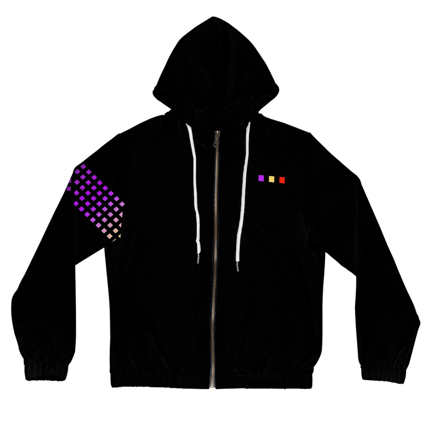 Paladin Punks Hoodie Black Solid Sublimation Dye NY